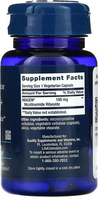 NIAGEN Nicotinamid Ribosid 100mg von Life Extension