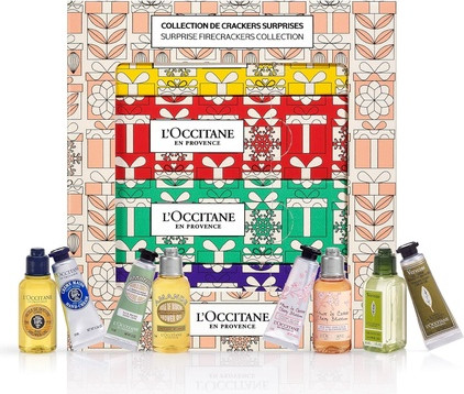 Hand & Body Christmas Crackers Collection Prestige & Luxury Beauty Crackers Set L'Occitane