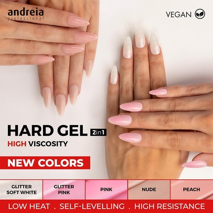 Andreia Professionelles Aufbaugel für Nägel