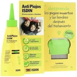 Isdin Antilice Pediculicide Gel 100ml Lice Comb Set