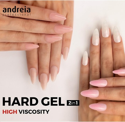 Andreia Gel Construction Nails Zwei-Phasen UV/LED Gel zur Stärkung