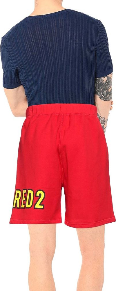Multicolor Cotton Shorts Dsquared2