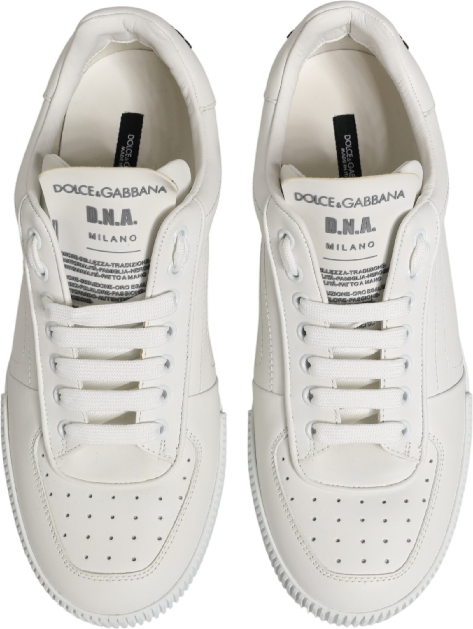 Кроссовки MIAMI Calf Low Top мужские белые