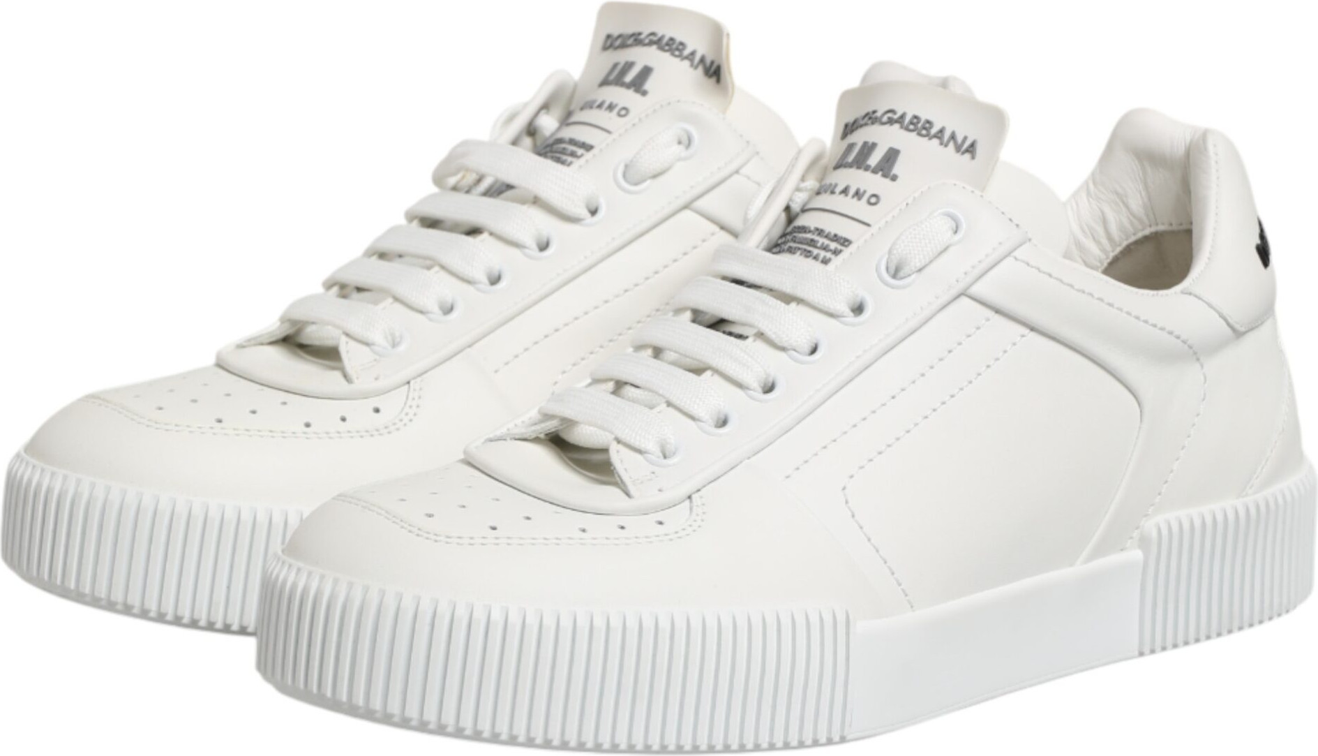 Кроссовки MIAMI Calf Low Top мужские белые