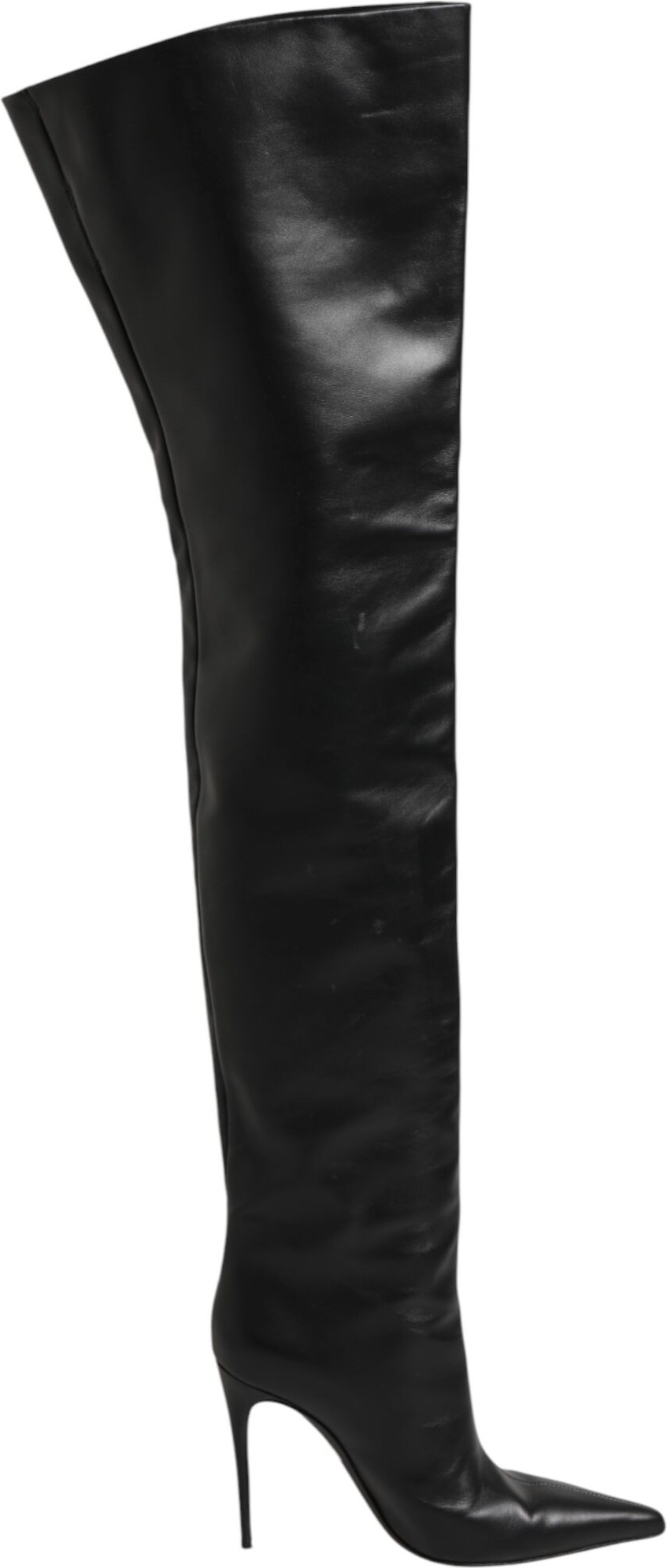 Schwarze kniehohe Stiefel Dolce & Gabbana