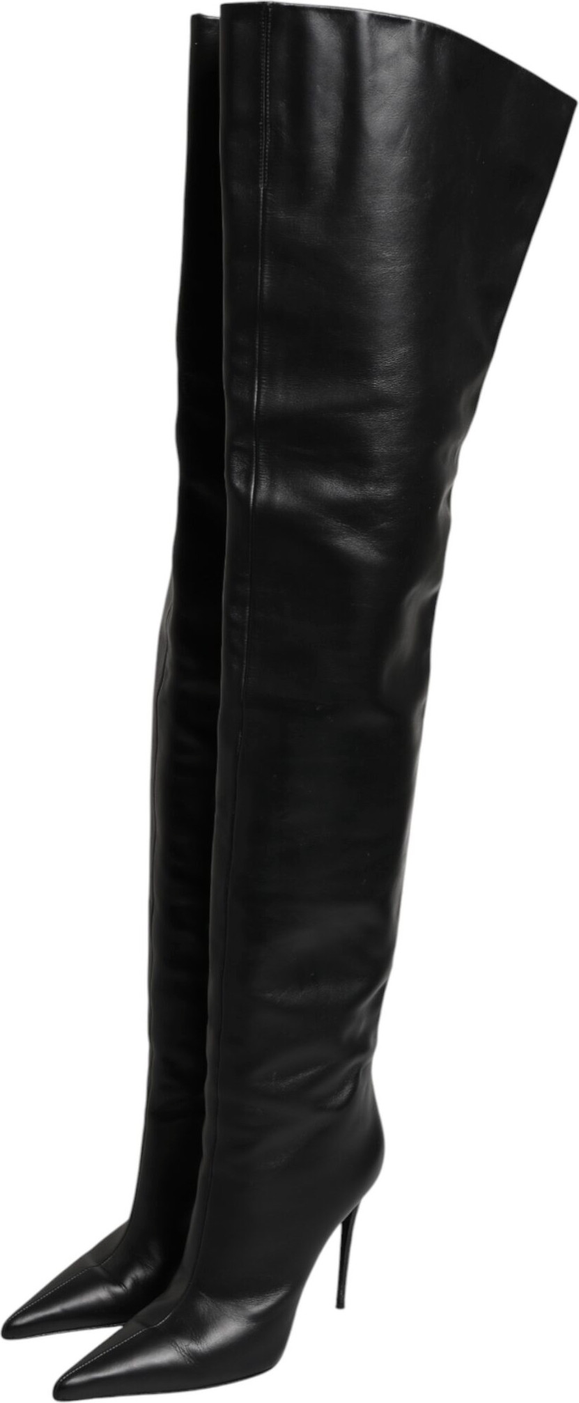 Schwarze kniehohe Stiefel Dolce & Gabbana