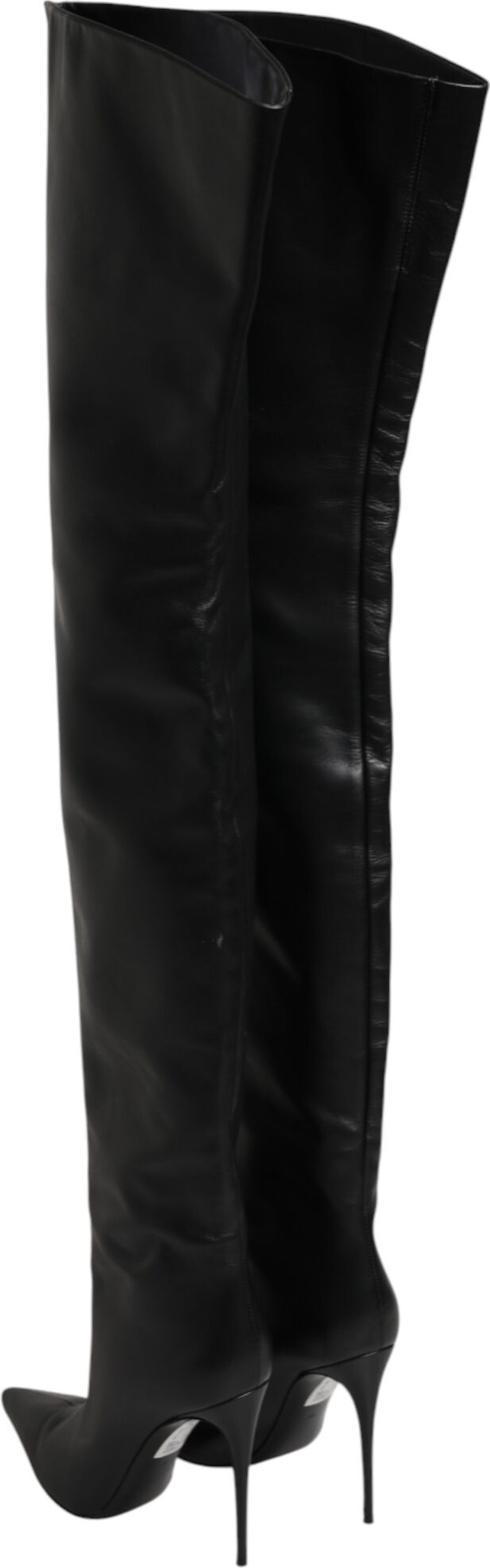 Schwarze kniehohe Stiefel Dolce & Gabbana