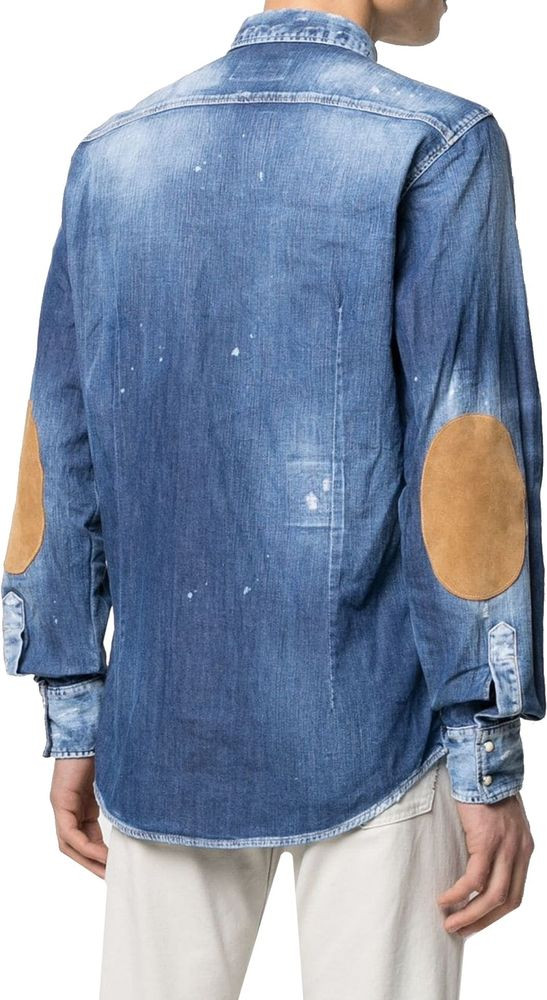 Blue Denim Shirt Dsquared2