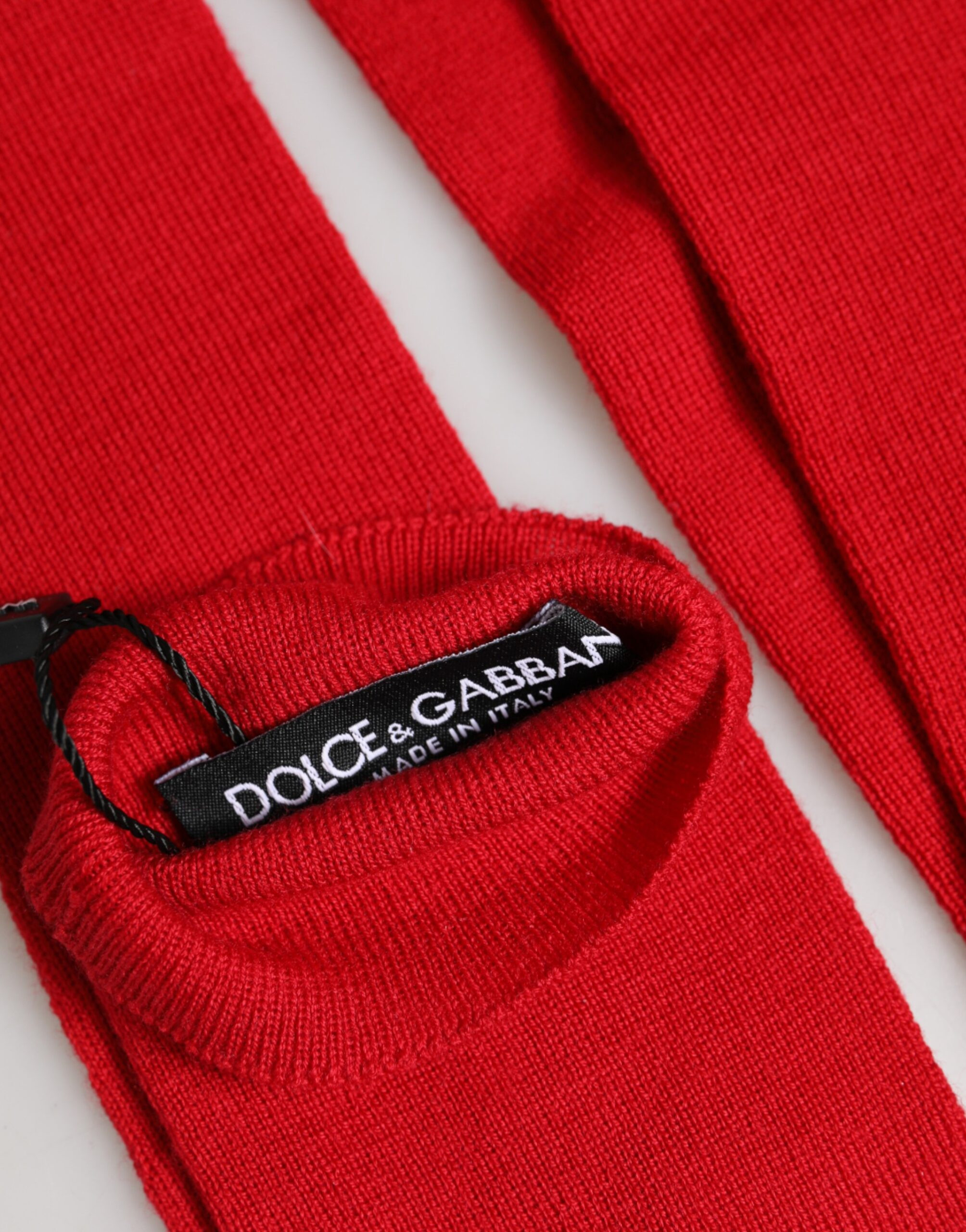 Wollhandschuhe ohne Finger, bis zum Ellbogen, von Dolce & Gabbana