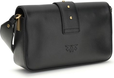 Black Calf Leather Bos Taurus Shoulder Bag