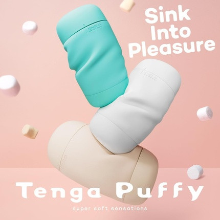 Tenga Puffy Sugar White