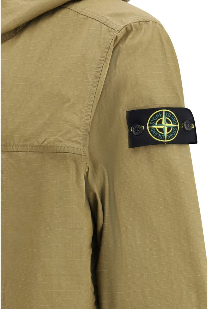 Bicolor Cotton Coat Stone Island