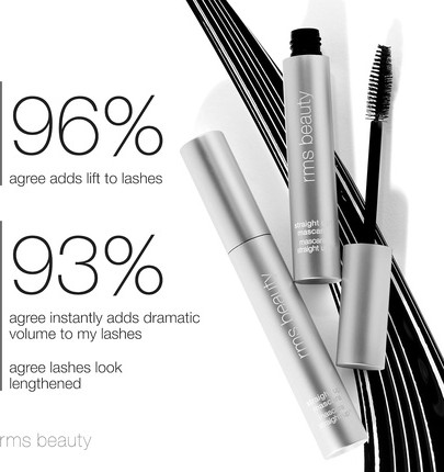 Mascara Rms Beauty Straight Up Volumizing Peptide Mascara