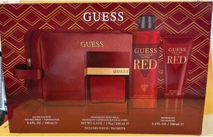 Guess Seductive Homme Red Eau de Toilette Spray + Shower Gel Set
