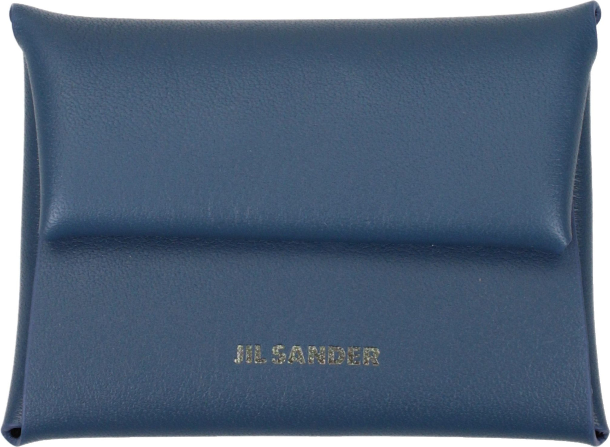 Blue Leather Wallet Jil Sander