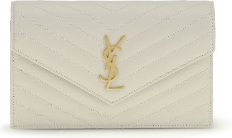 Wallet Beige Calf Leather Bos Taurus