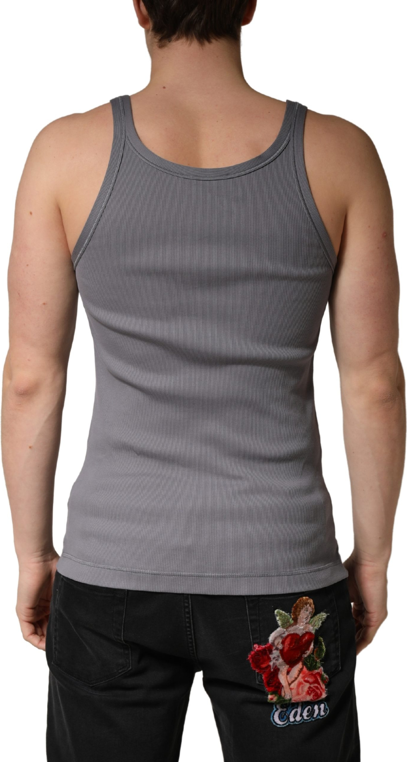 Sleeveless Round Neck Tank Top T-shirt Dolce & Gabbana