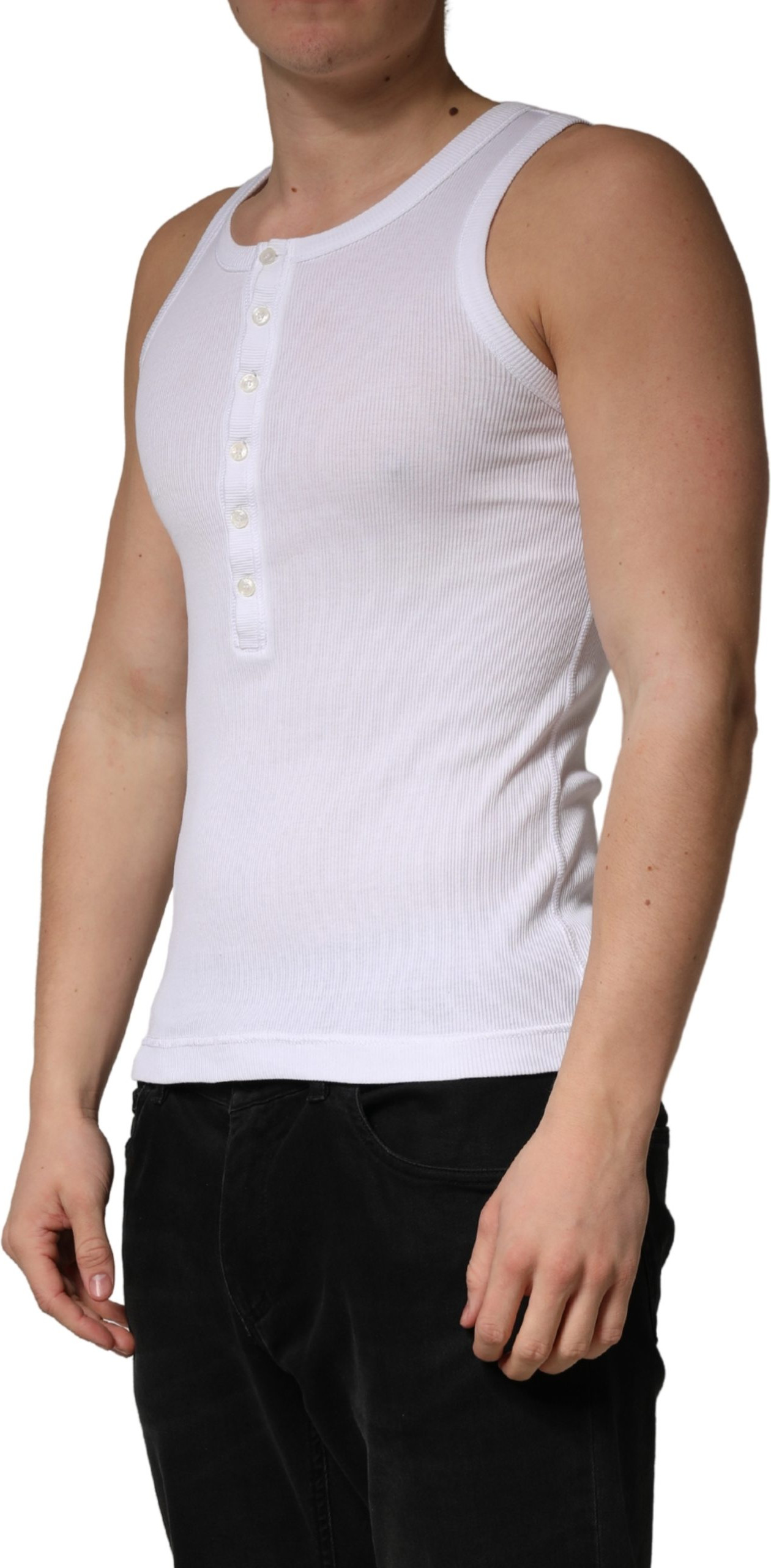 Sleeveless Round Neck Tank Top T-shirt Dolce & Gabbana