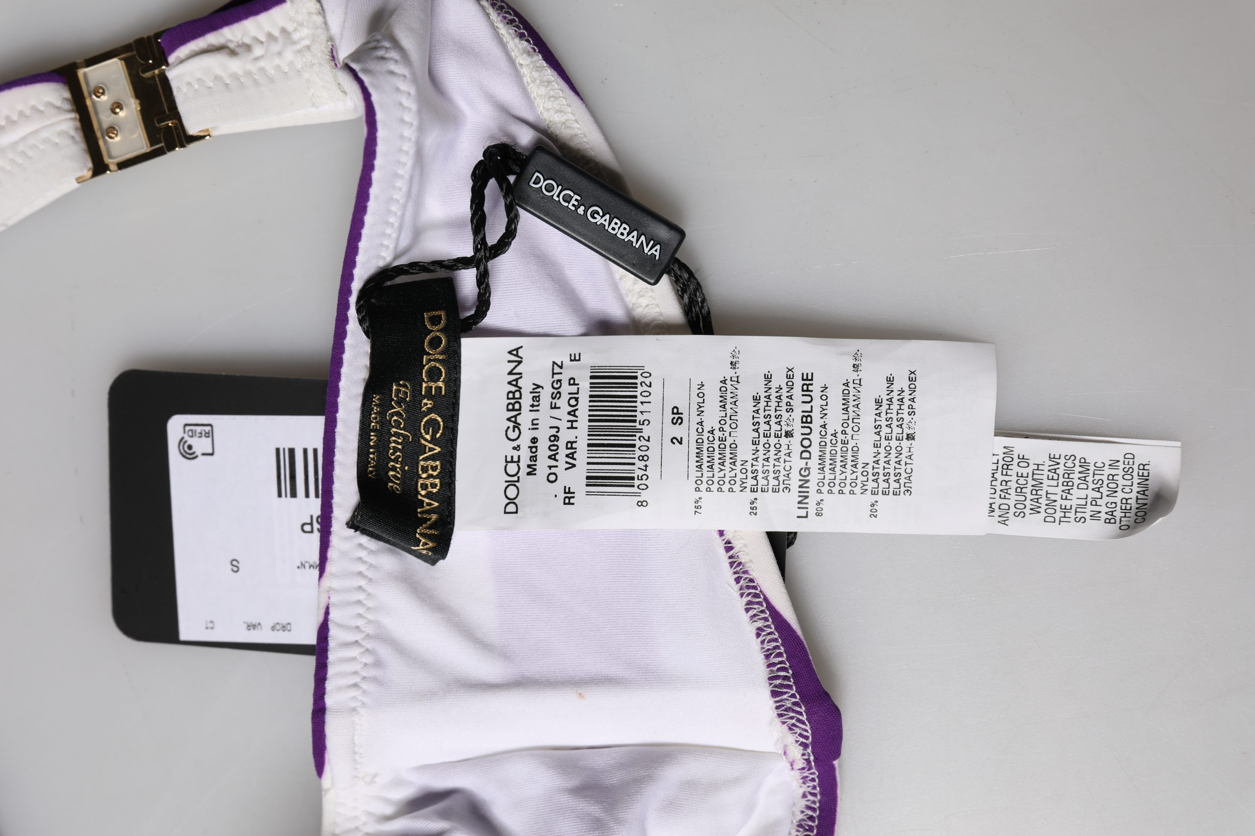 Swimwear Bandeau Top Dolce & Gabbana