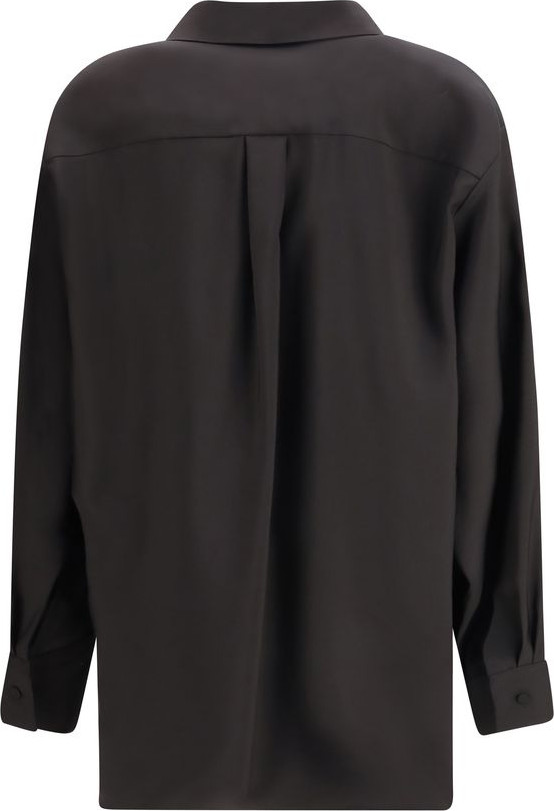 Wool Blend Dress Shirt Valentino