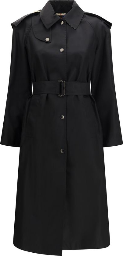 Черный нейлоновый тренч Burberry