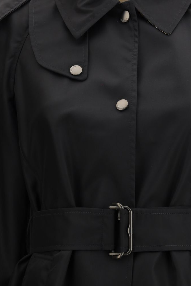 Черный нейлоновый тренч Burberry