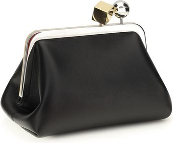 Black Lamb Shoulder Bag