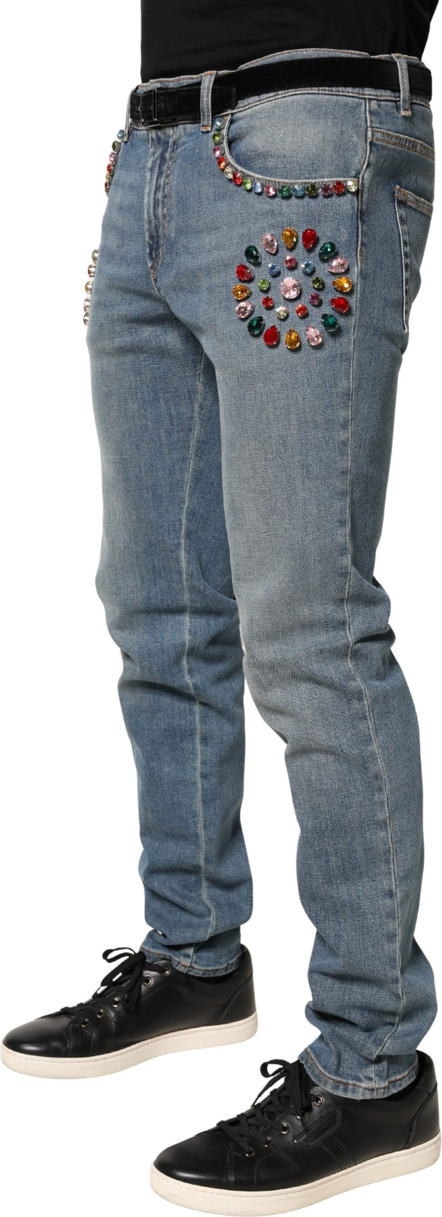 Lockere Herren Jeans aus Baumwolle von Dolce & Gabbana
