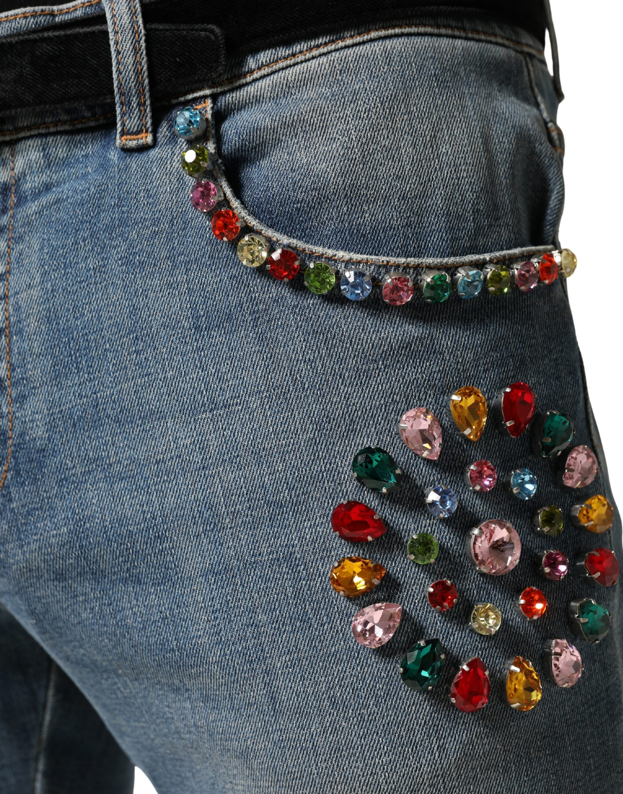 Lockere Herren Jeans aus Baumwolle von Dolce & Gabbana