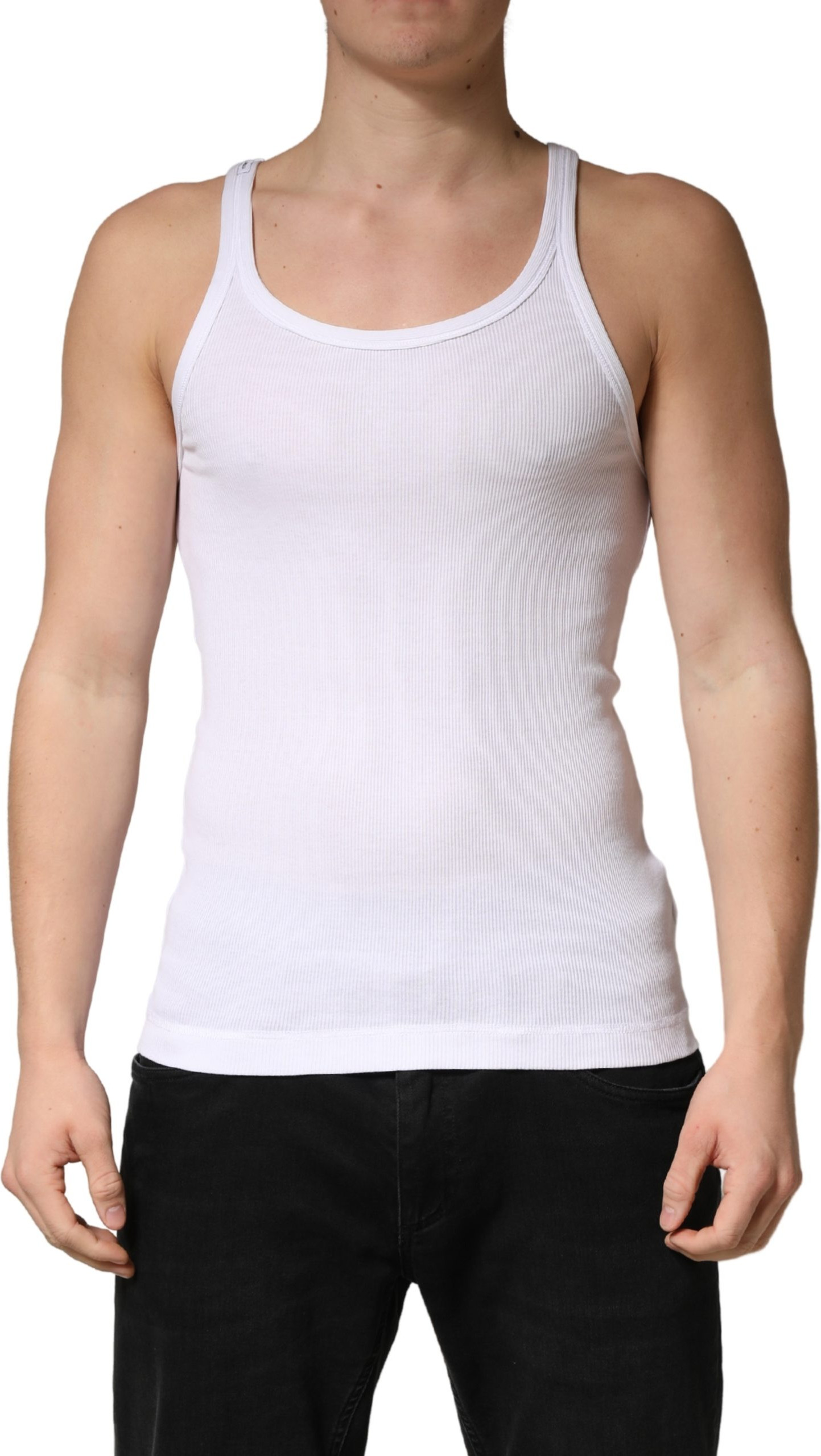 Sleeveless Round Neck T-shirt Dolce & Gabbana