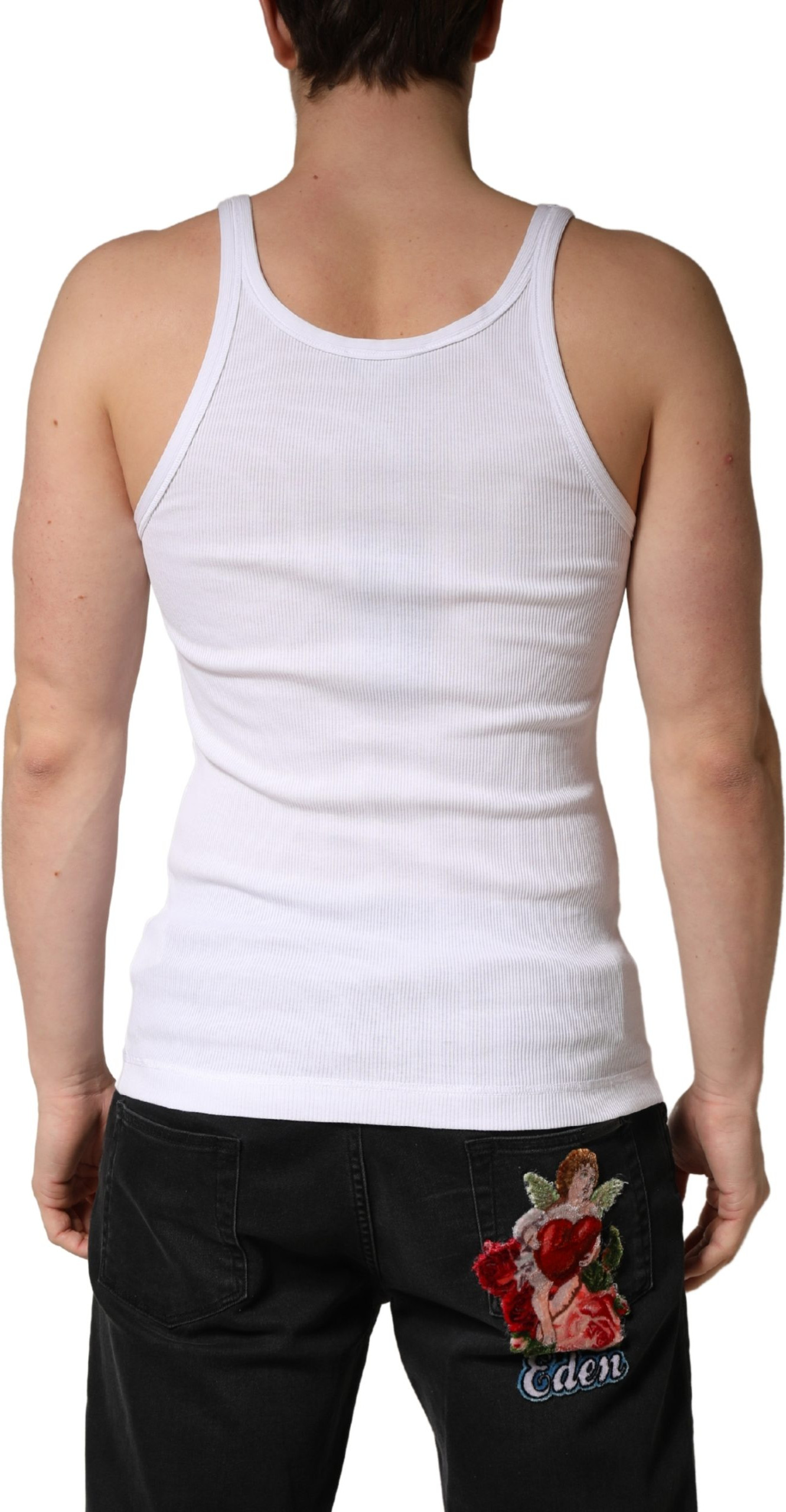 Sleeveless Round Neck T-shirt Dolce & Gabbana