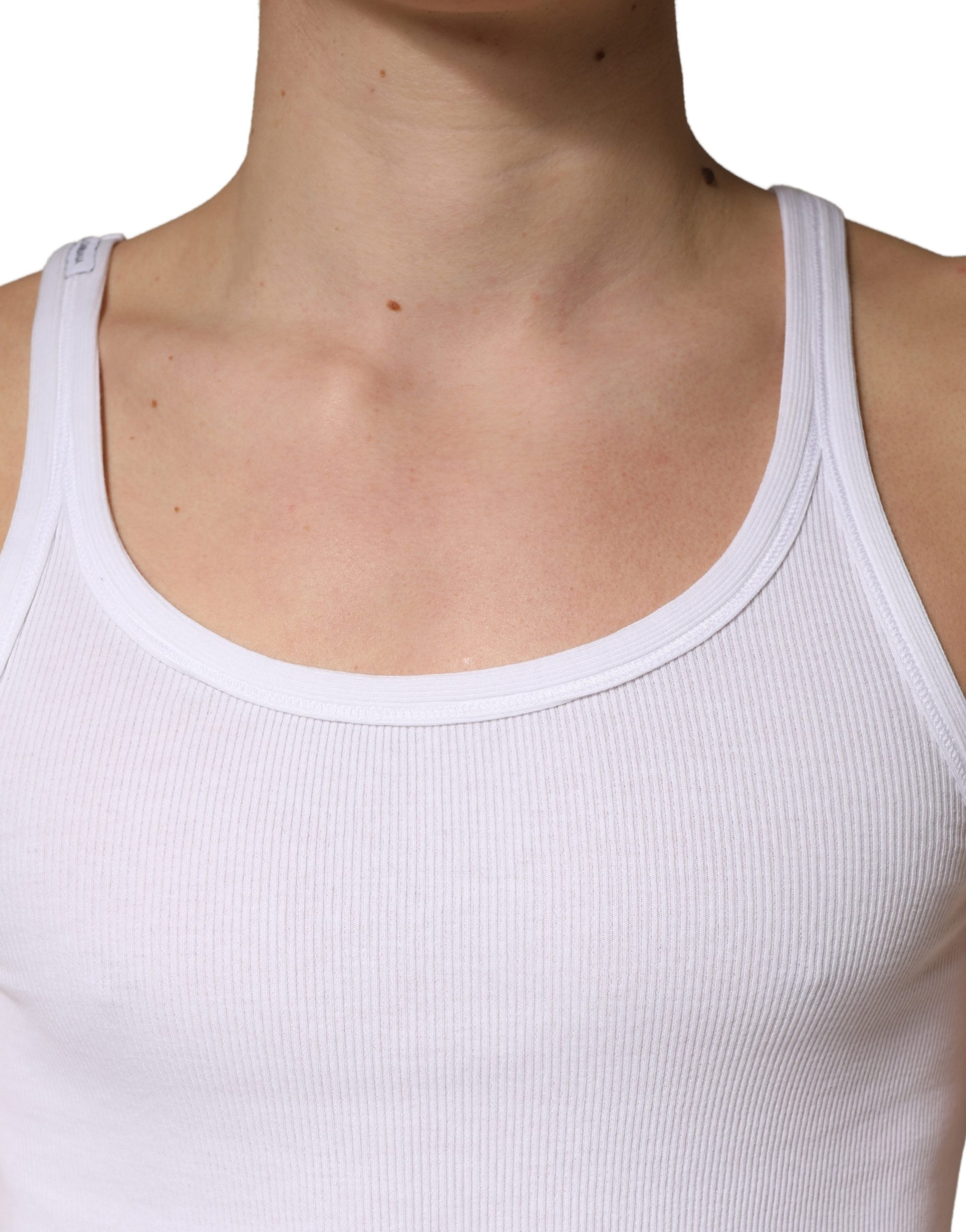 Sleeveless Round Neck T-shirt Dolce & Gabbana