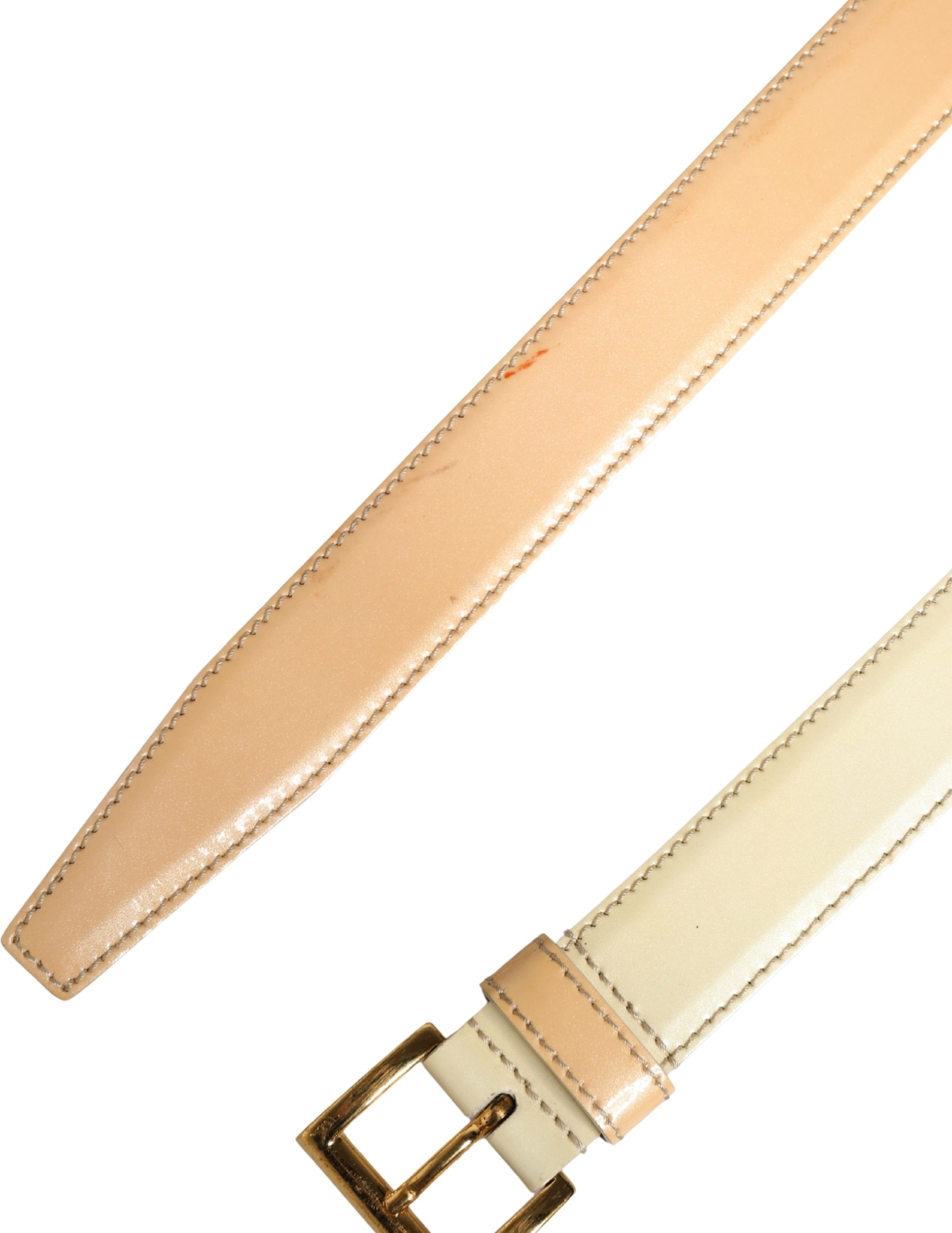 Leather Logo Belt Prada