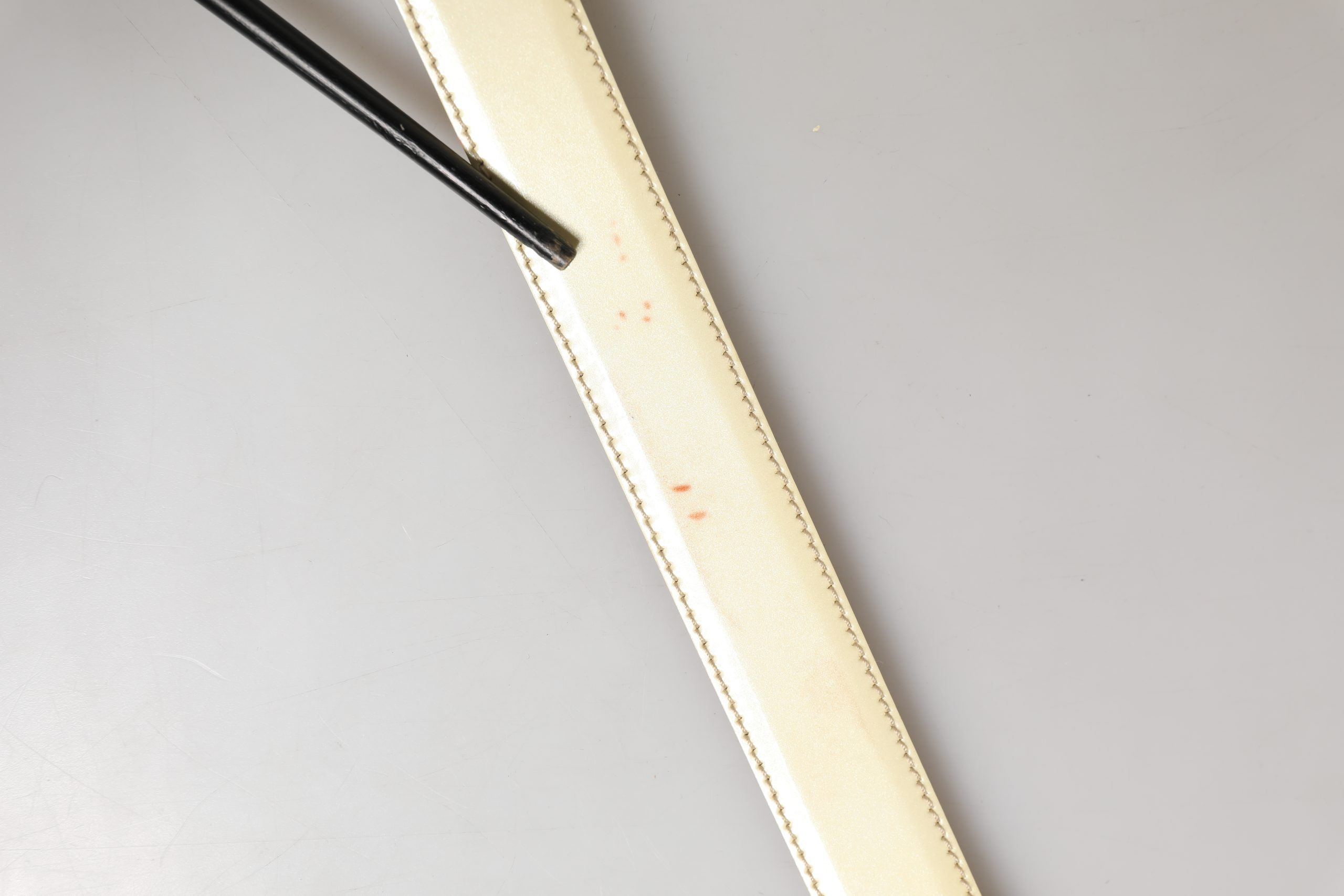 Leather Logo Belt Prada