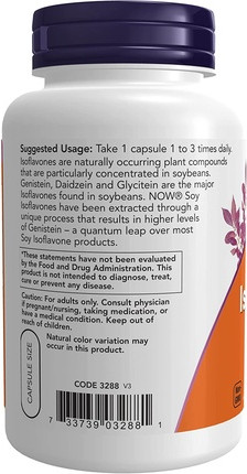 Now Foods Soja Isoflavone Extra Stark Vcaps