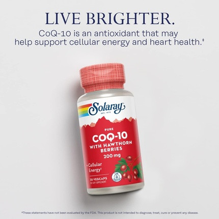 Solaray Pure Coq10 200mg