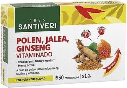 Pollen Jalea Ginseng 30 Santiveri