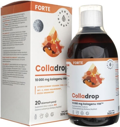 Aura Herbals Colladrop Forte Marine Kollagen 10000mg 500ml