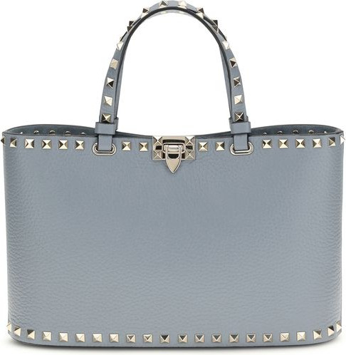 Shoulder Bag Valentino Garavani Blue Calf Leather