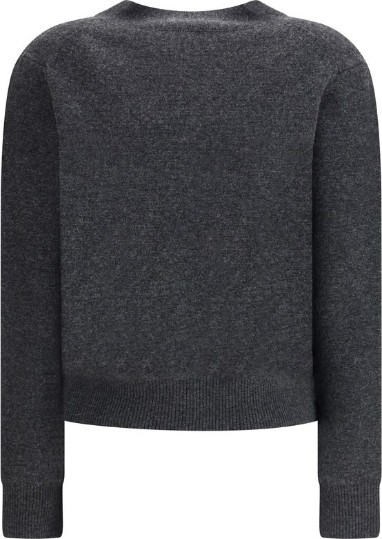Кардиган Sacai Серый Шерстяной Кардиган