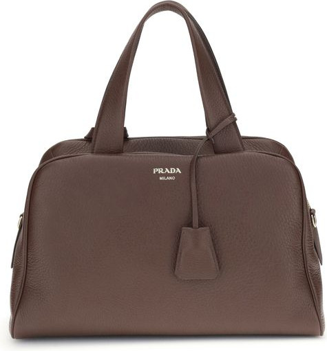 Brown Calf Leather Bos Taurus Handbag