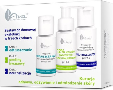 Home Exfoliation Set Ava Laboratorium