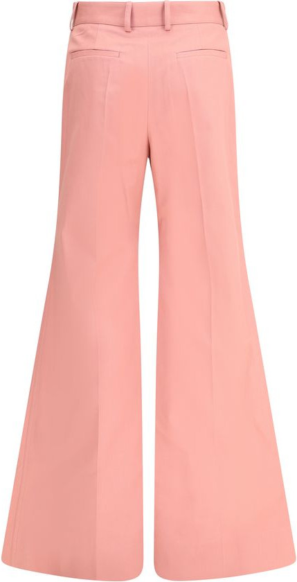 Cotton Flared Pants Chloe