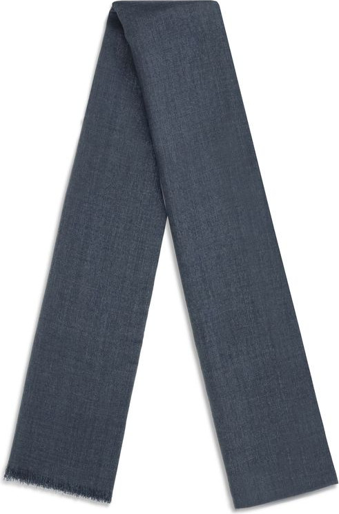 Blue Cashmere Scarf