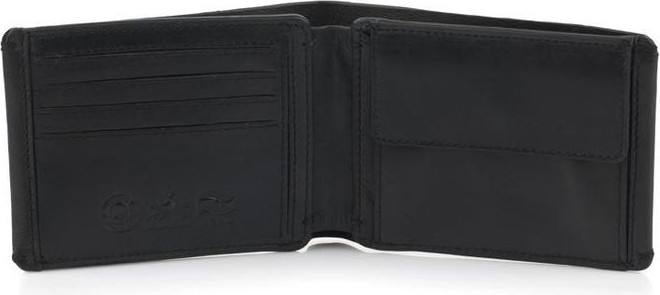 La Martina Black Cowhide Wallet