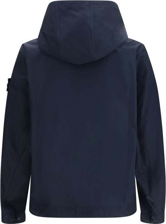 Blue Polyester Coat