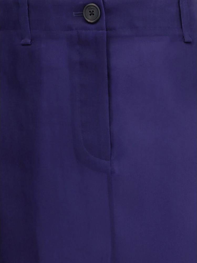 Multicolor Silk Midi Skirt Khaite