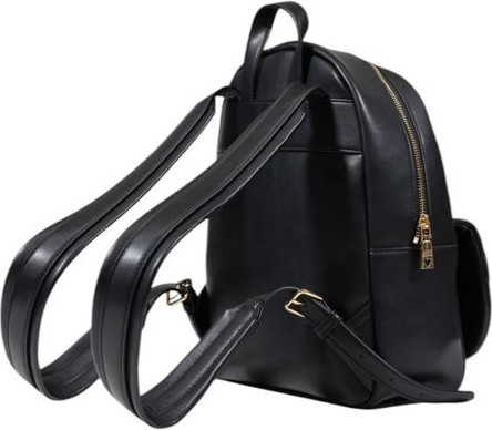 Black Polyethylene Backpack LOVE MOSCHINO