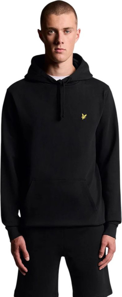 Черная хлопковая толстовка Lyle & Scott