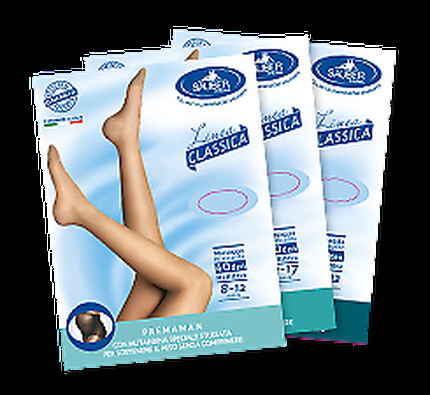 Sauber Pharma Classic Line Maternity Tights 70 DEN Beige